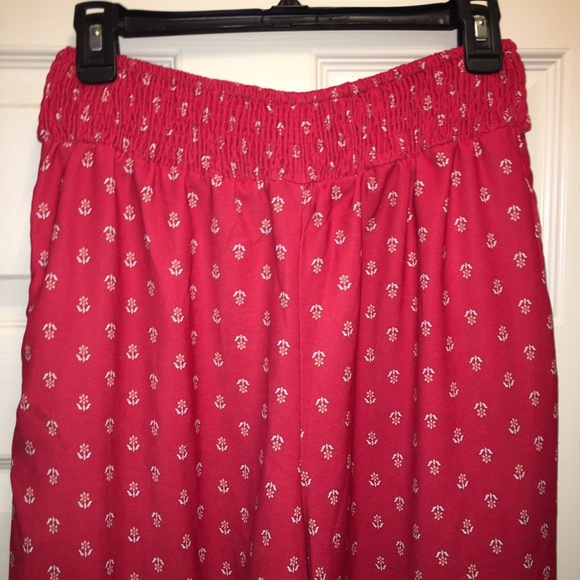 Grace Karin Cropped Floral Wide Leg Pants - Picture 7 of 11